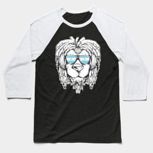 Rasta Reggae Lion Argentina Gift Rastafari Baseball T-Shirt